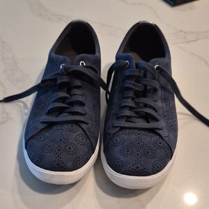 Cole Haan Dark Blue Lace-Up Sneakers